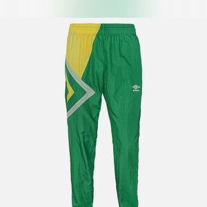 Umbro Vibrant Green and Yellow Joggers